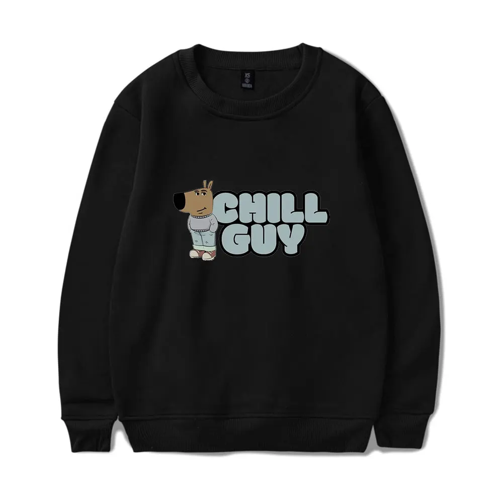 

Chill Guy Hoodie Vintage 90s Merch Streetwear Sweatshirt Harajuku Women Outwear Unisex Sweatshirt Pullover