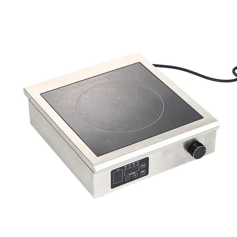 Induction cooker, restaurant back kitchen high-power soup stir-frying frying flat induction cooker wholesale