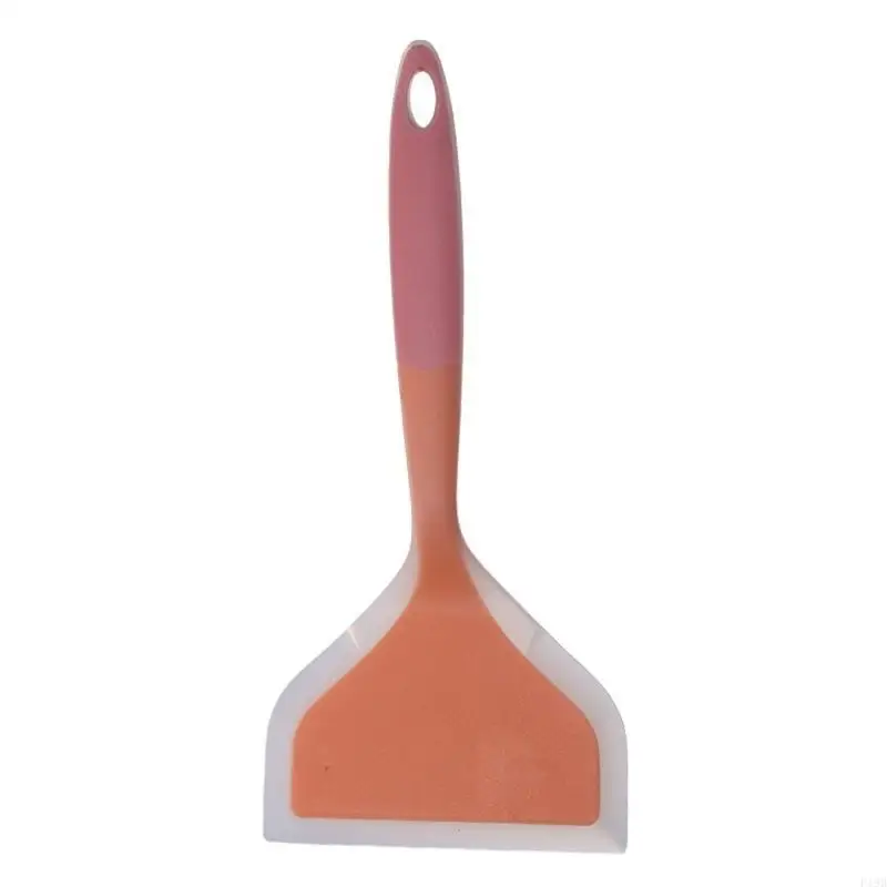 F19B Silicone Spatula Nonstick Fried Shovel Heat Resistant Pancake Shovel for Eggs, Fish, Burgers, Steak and Pizza Enduring