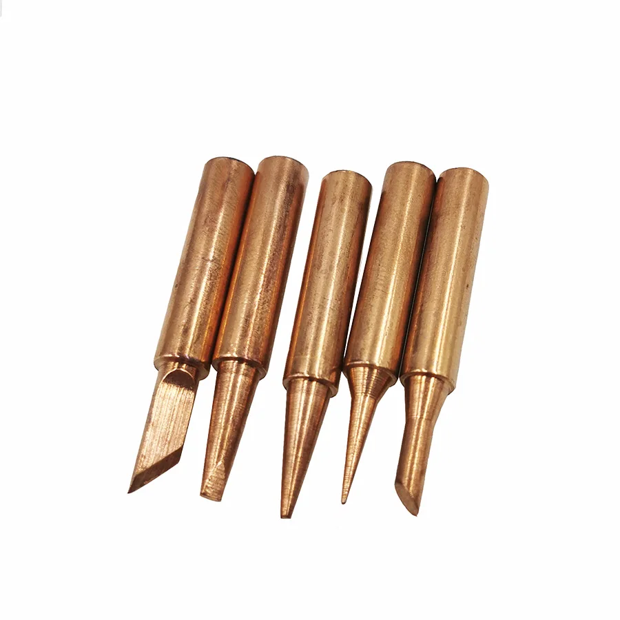 Soldering Solder Iron Tips Tip 900M T for Hakko 933.376.907.913.951 898D 852D 852D Soldering Rework Station 10PCS SET