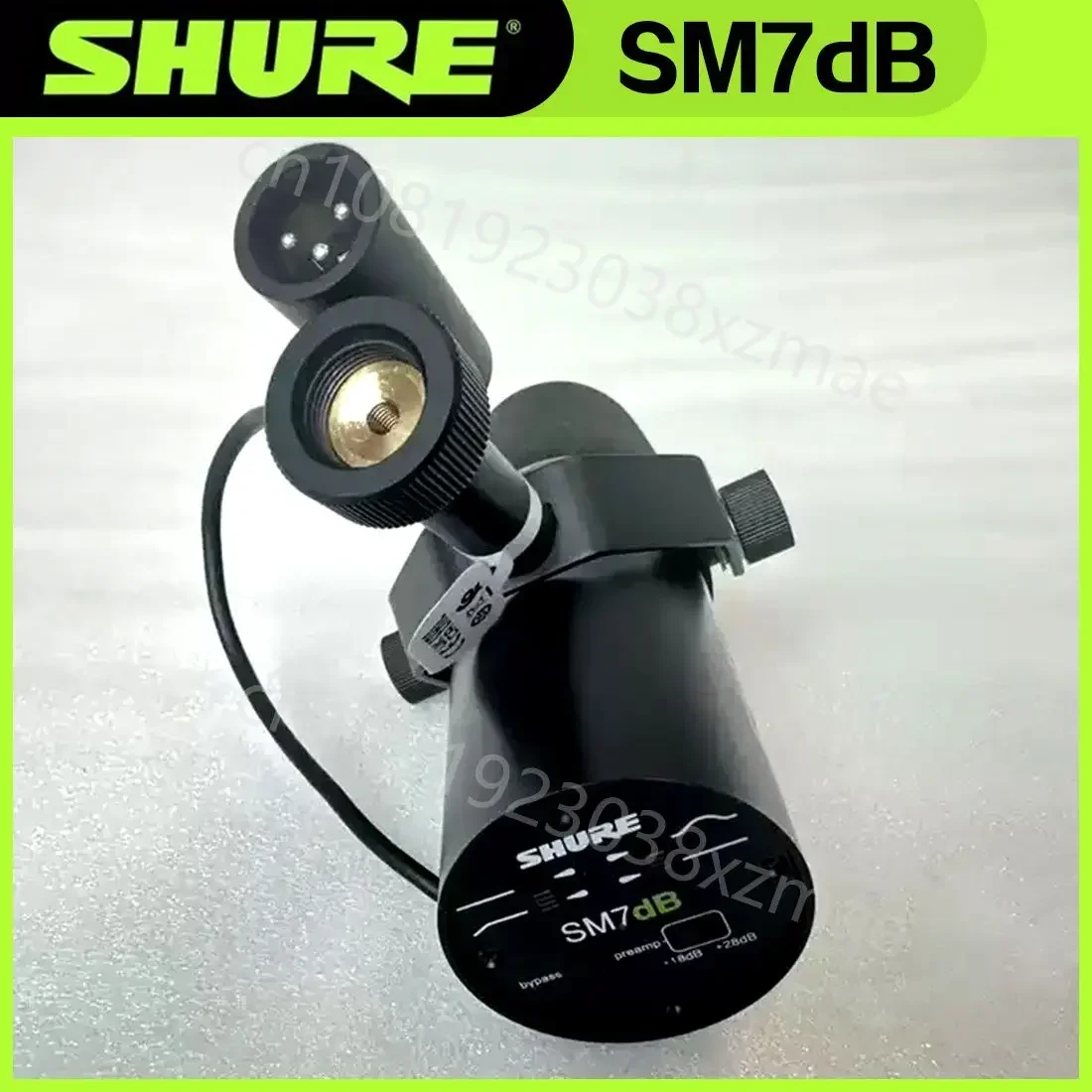 Shure SM7DB Dynamic Microphone with Built-in Preamp Sm7dB Studio Optional Response Microphone SM7B 7B for Live Stage Recordin