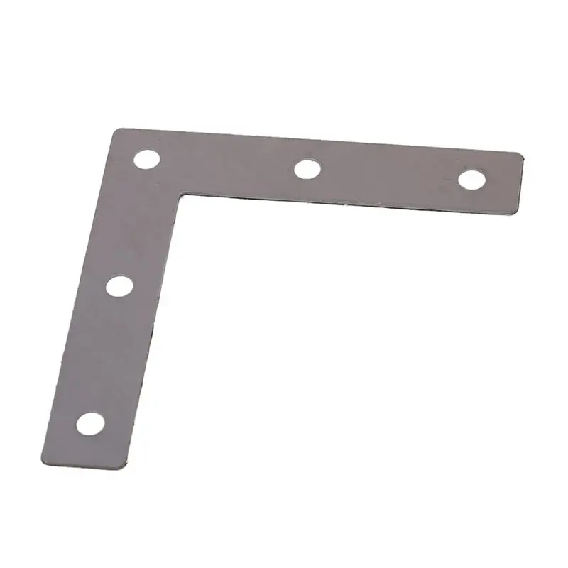 AS60-20X Angle Plate Corner Brace Flat L Shape Repair Bracket 80Mm X 80Mm