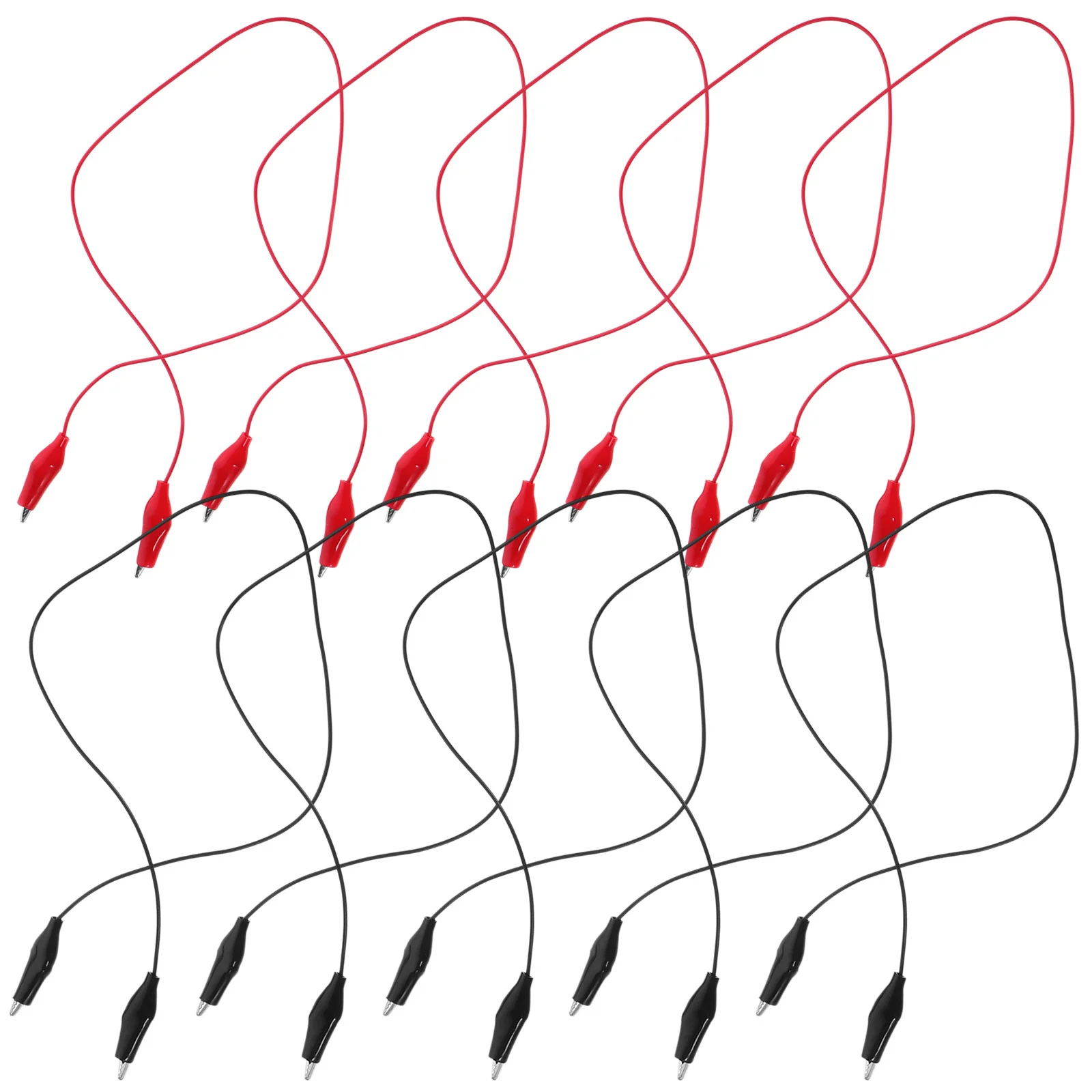 

10pcs Insulation Test Leads Laboratory Electric Testing Circuit Wire Equipment Durable Pvc Iron Copper Materials Strong