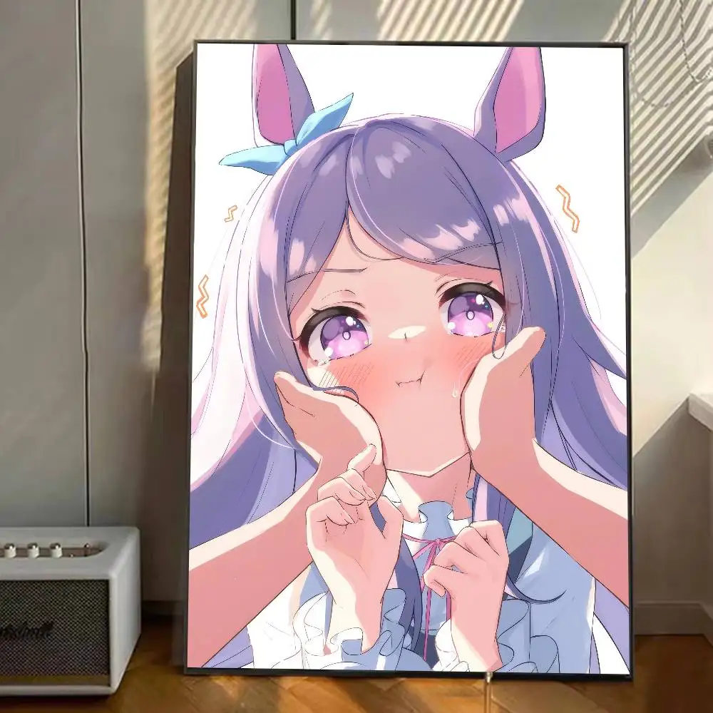 1 قطعة Uma Musume أنيمي جميلة ديربي ميجيرو ماكوين المشارك ملصقات الفن جداريات حائطية ديكور لعبة غرفة ديكور الهدايا HD اللوحة