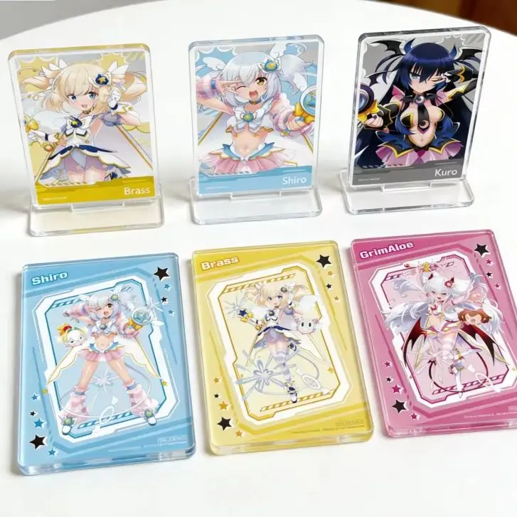 Bombergirl Melom Acrylic Figure Stand Model Plate Keychains Desktop Ornament Fans Gifts Exquisite Products