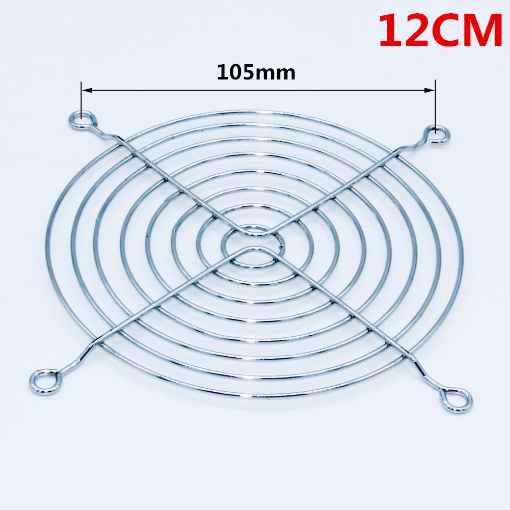50pcs Metal Fan Grill Finger Guard, Wire Mesh Protective Cover for 4cm-12cm PC Case Cooling Fans, Fan Grille Safety Net