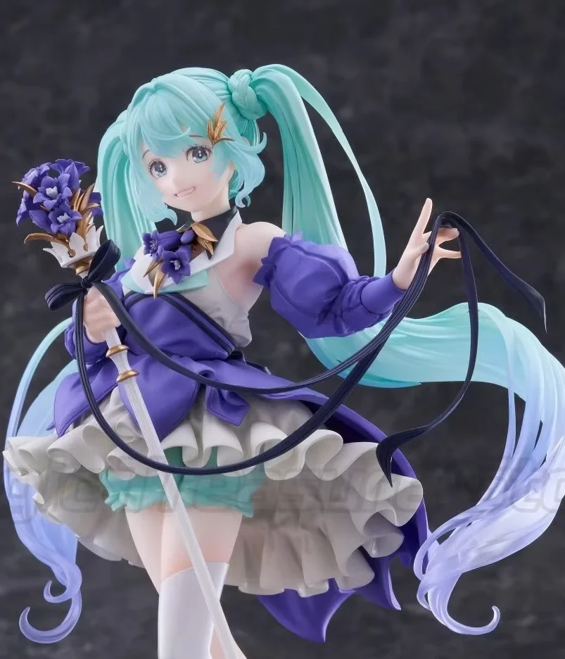 【mt】h21cm-taito-amp-ピアプロ-初音ミク-バースデー2024-フラワーバージョン-アニメフィギュア