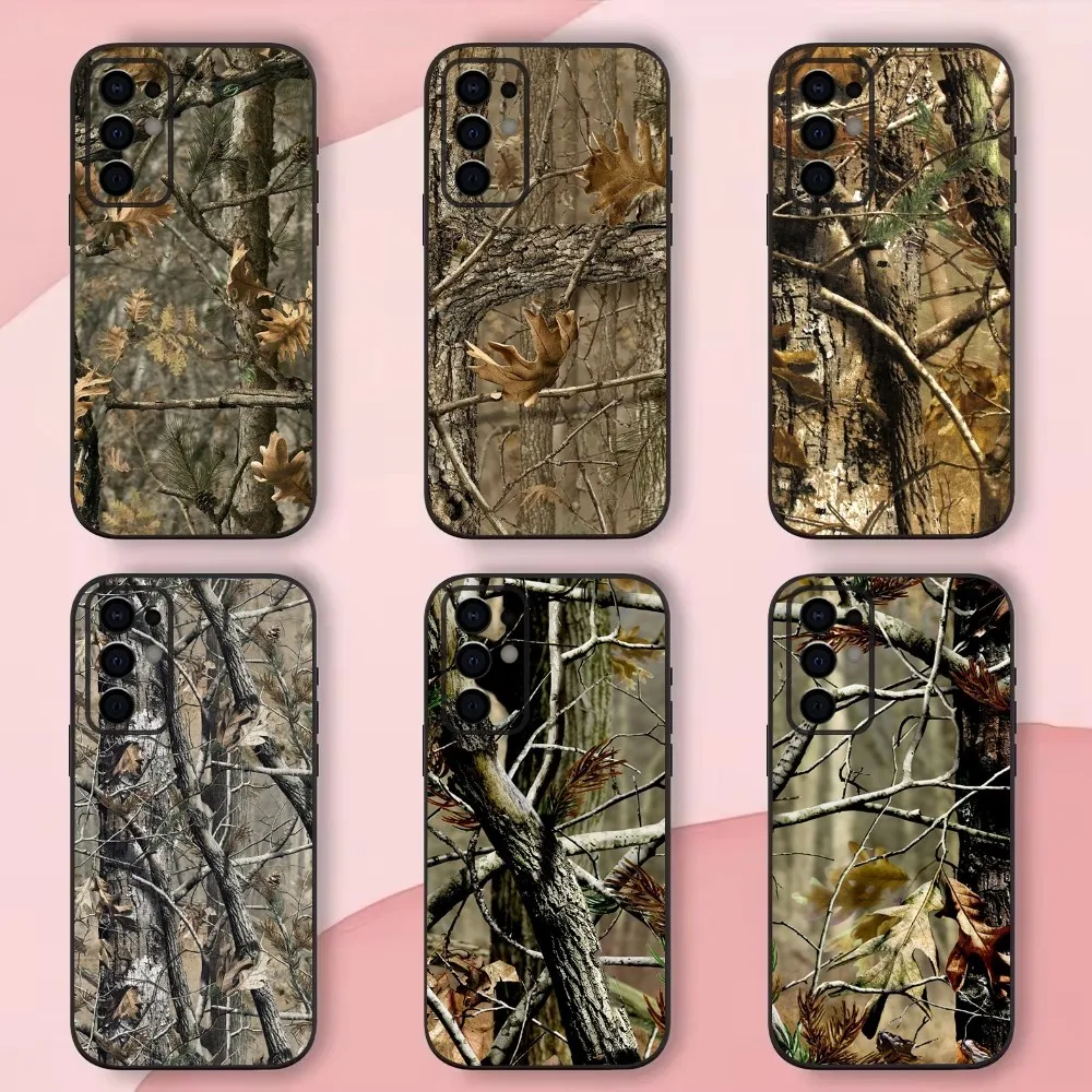 Military Camouflage Phone Case For Samsung S24,S21,S22,S23,S30,Ultra,S20,Plus,Fe,Lite,Note,10,9,5G Black Soft Shell