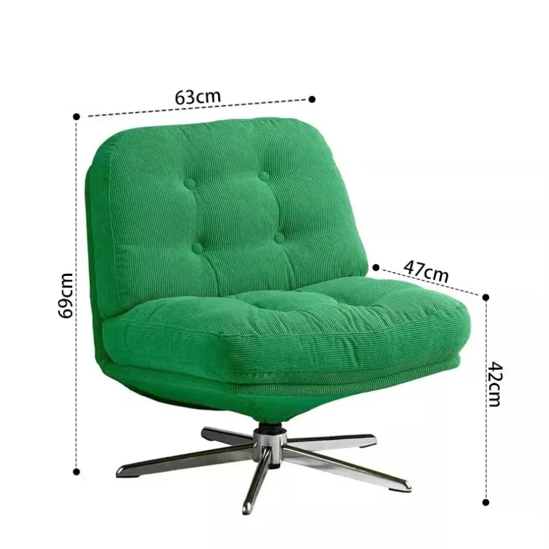 Dining Spinning Chair Makeup Fluffy Back Support Aesthetic Chair Unique Floor Chaise Coiffeuse Maquillage Hotel Furniture