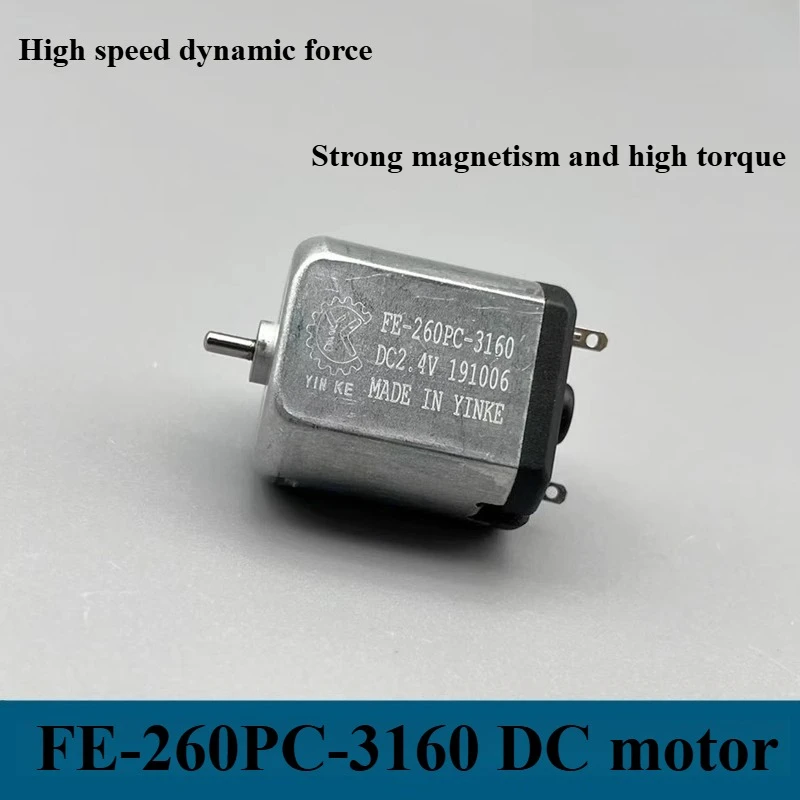FF260PC-3160 DC Motor 2.4V3.0V3.7V Silent Shaver 3D Razor Beard Knife Motor