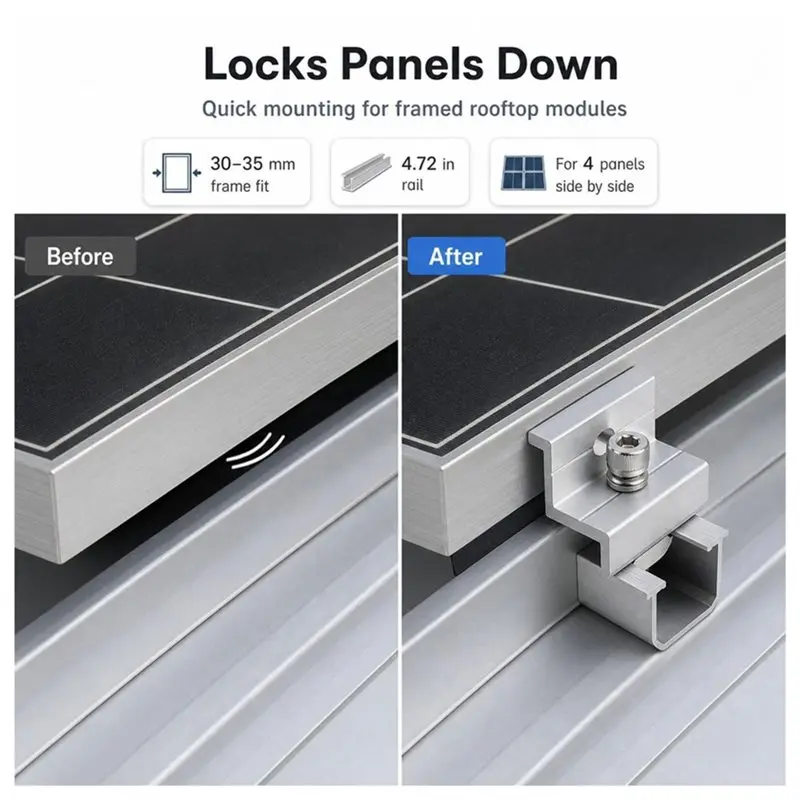FYBL-Solar Panel Mounting Brackets Kit 4.72