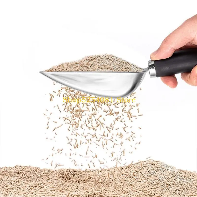 AXYC Cats Litter Scoops Metal Deep Shovel Comfort Handle for Most Type of Litter