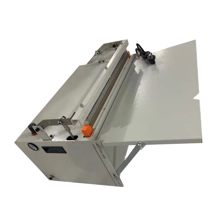 Desktop Electric Semi-Automatic Pneumatic Sealing Machine Film Cutting Integrated Packaging for Textiles Commodity Applications