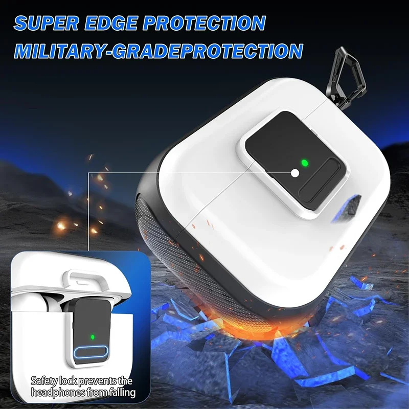 Магнитный защитный замок для Airpods Pro 2-го поколения, совместимый с Airpods Pro