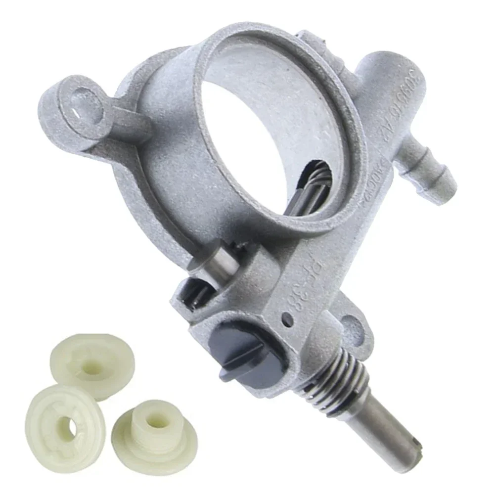 Bomba de óleo de ajuste perfeito e engrenagem sem-fim para motosserra sem fio RY40503 40V Instalação sem esforço Desempenho ideal