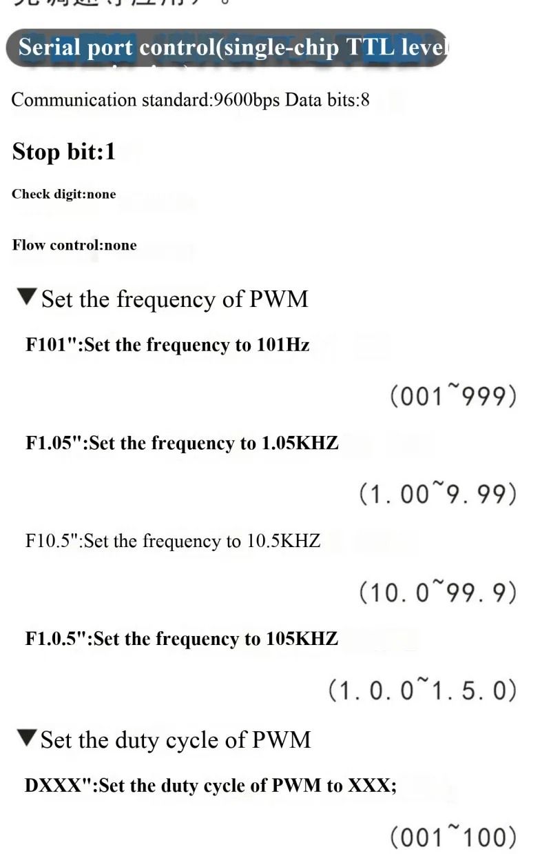 PWM-Pulsfrequenz- und Tastverhältnis-einstellbares Modul, Rechteckwellen- und Quadratwellen-Signalgenerator, Signal XY-LPWM – Detail 8