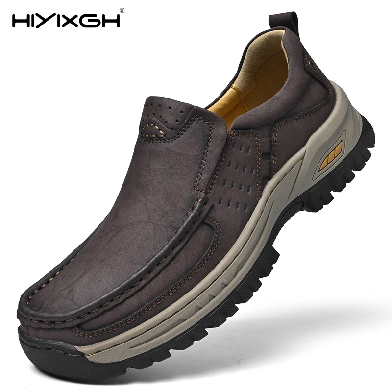 Men's Trendy Casual Shoes Fashionable Wide Toe Appearance Breathable Lining Flexible Sole All Match Lightweight Daily Sneakers