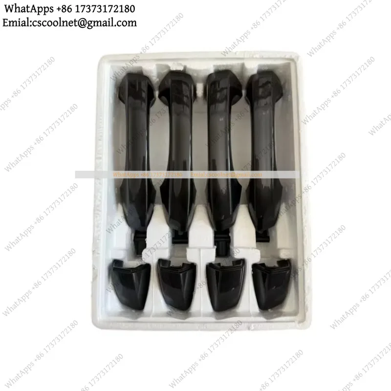 Fierce Grey Black Door Handle for VW Tayron T-roc CC KESSY Keyless Entry 5GG837206C 5GG837205C B7R