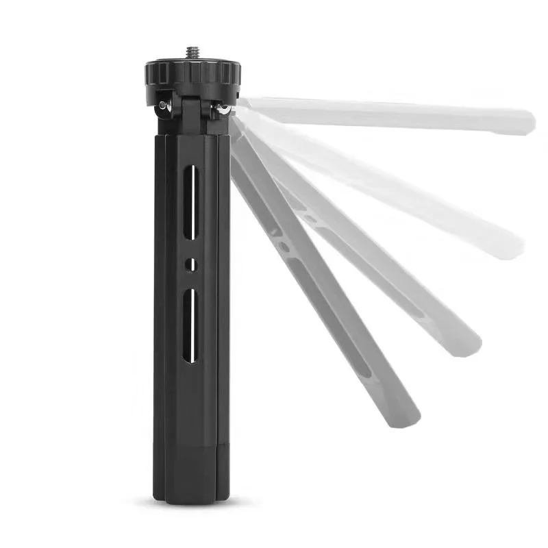 Mini statyw do aparatu Aluminiowy statyw do aparatu Mini statyw metalowy do aparatu DSLR ILDC Kamera Projektor — zdjęcie produktu 4