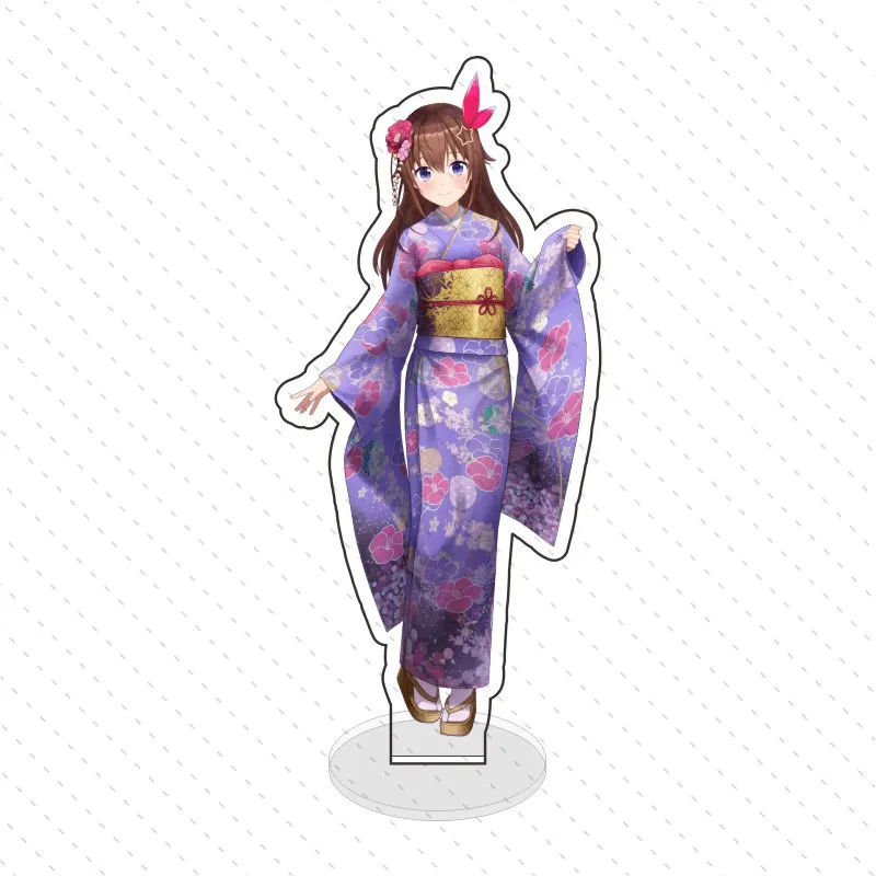 Kimono girlCutey Hololive style Hololive virtual YouTuber activity game character 15CM HD acrylic stand desktop ornament Boy gir view 3