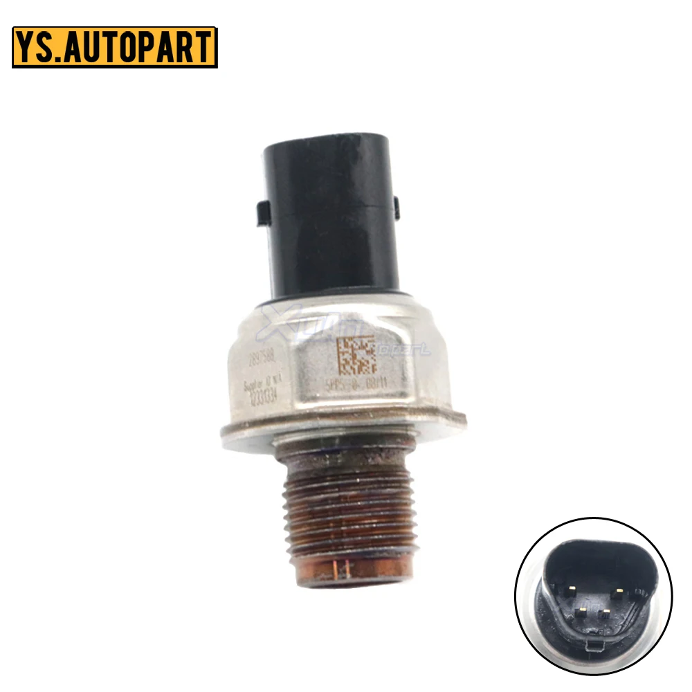 

Fuel Rail Pressure Sensor 2897588 for Cummins for Dodge RAM 2500 3500 4500 5500 Diesels 6.7L 2013 2014 2015 2016 2017