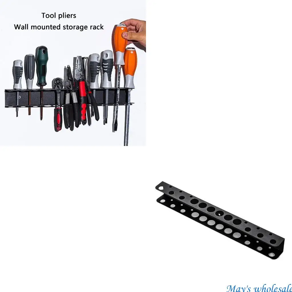 

Компактное решение для настенной подставки для хранения инструментов для организации инструмента в мастерской 448A