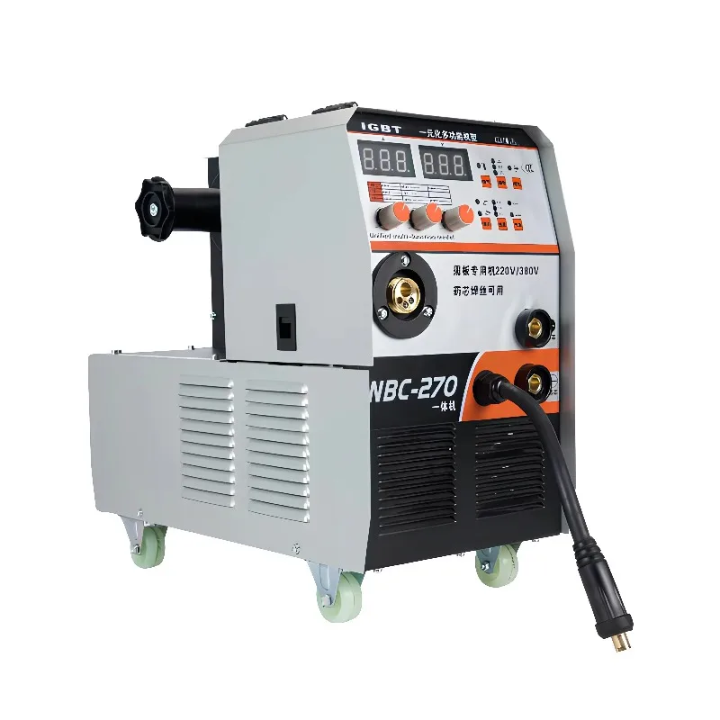 

NBC270 Gas Shielded Welding Machine, 0.8/1.0 Flux-Cored Wire, Hot Start Function for Galvanized Sheet & Cast Iron