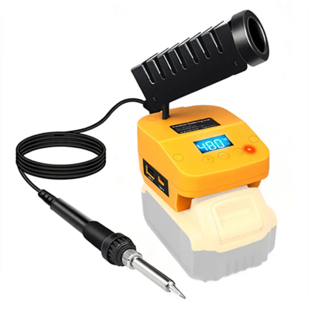 Portable Solder Station For Dewalt For Milwaukee For Bosch Battery Powered USB C Welding Electronic Repair Iron