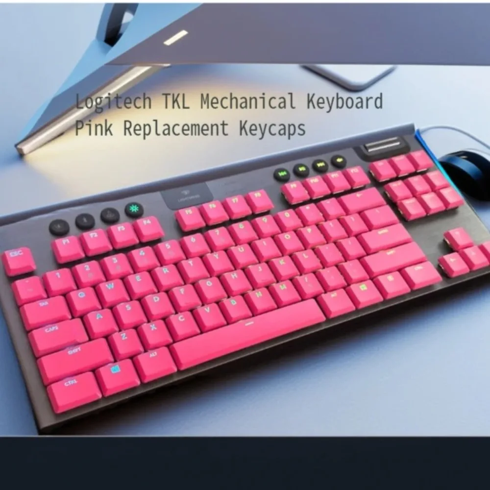 

Pink/black/white/blue/purple/green replacement keycap suitable for Logitech G913/G915/TKL and other models mechanical keyboard