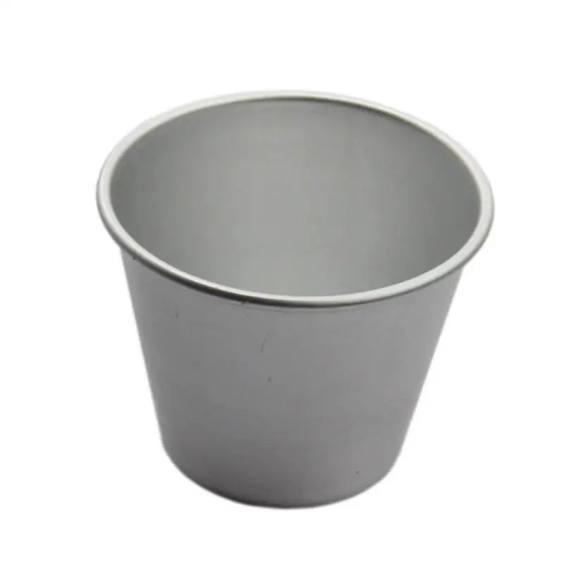 1Pc Optional Size Pastry Pudding Mold Decorating Tool Nonstick Baking Cups Metal Aluminum Pudding Mold Decorating Tool Cake Mol