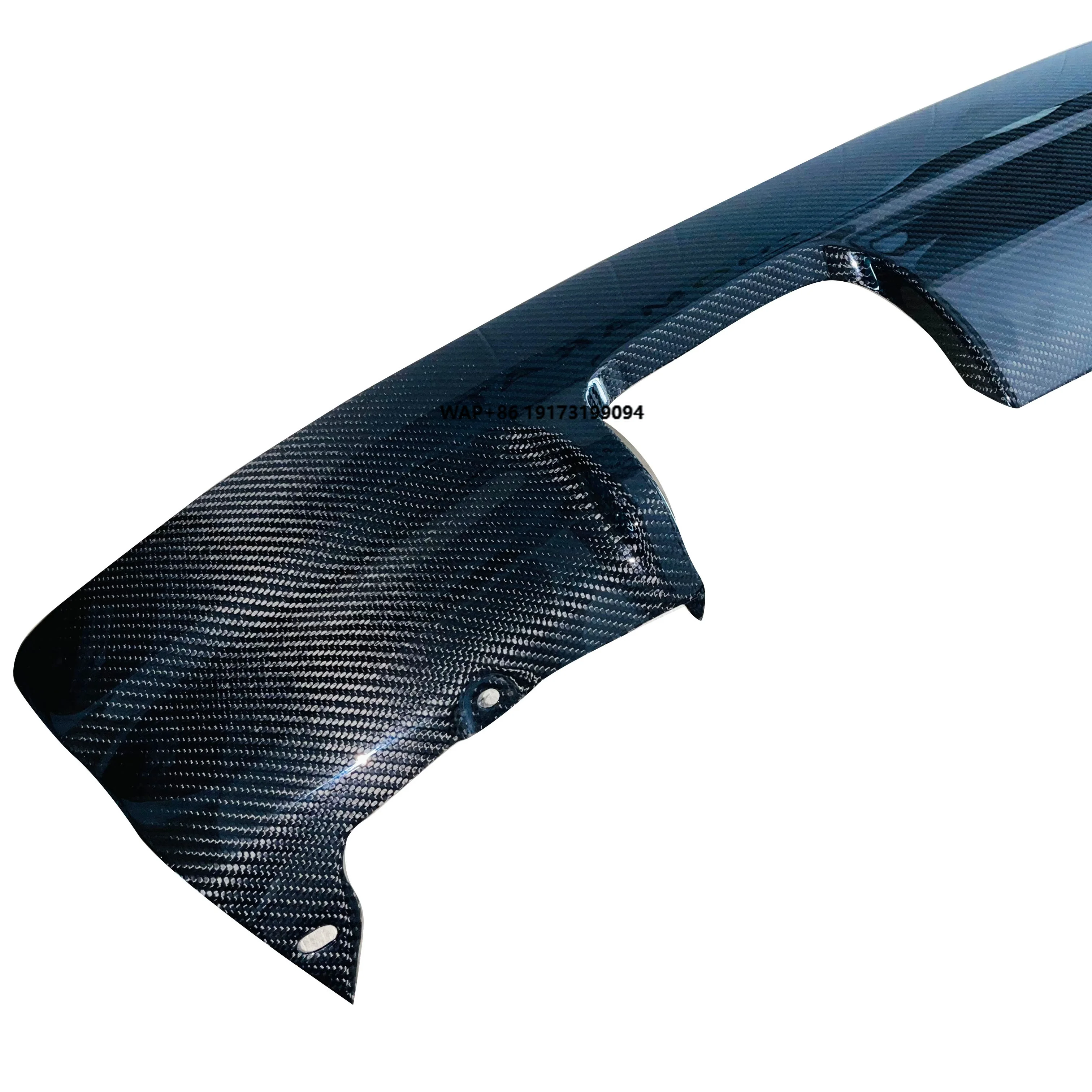 

Carbon Fiber Rear Bumper Diffuser Lip Fit for E46 M3