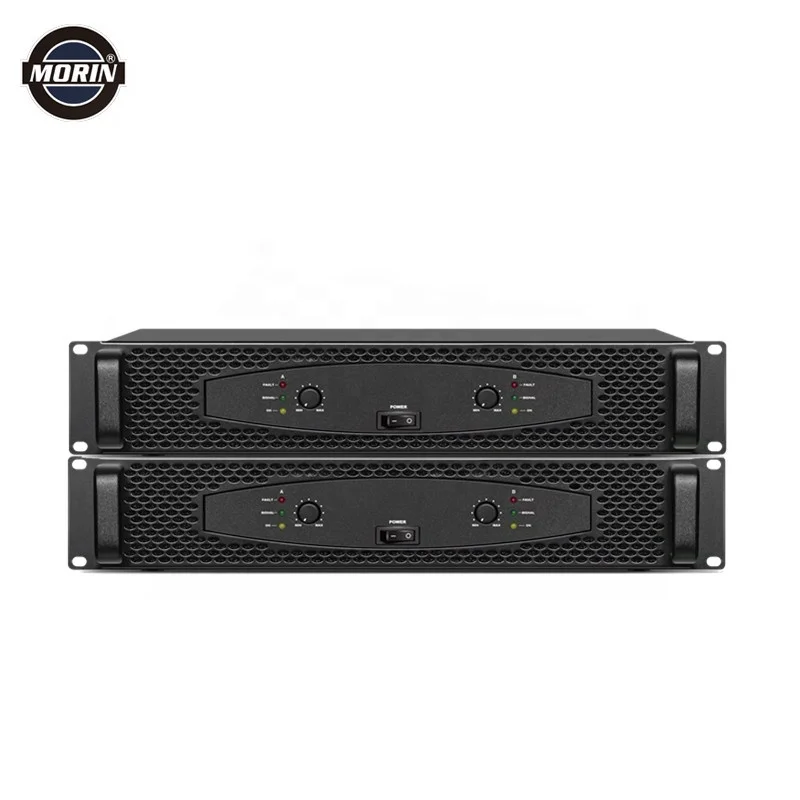 1600W Super Power Wide Voltage PA Power Amplifier 35dB Input Sensitivity Professional Audio Digital Speaker Amplifier