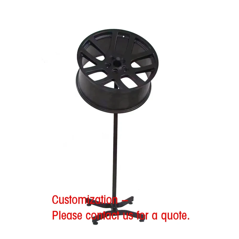 

custom.Custom Modern Style Vertical Metal Display Rack Stand Car Exhibitions Auto Spare Accessories Tire Wheel Alloy Hub