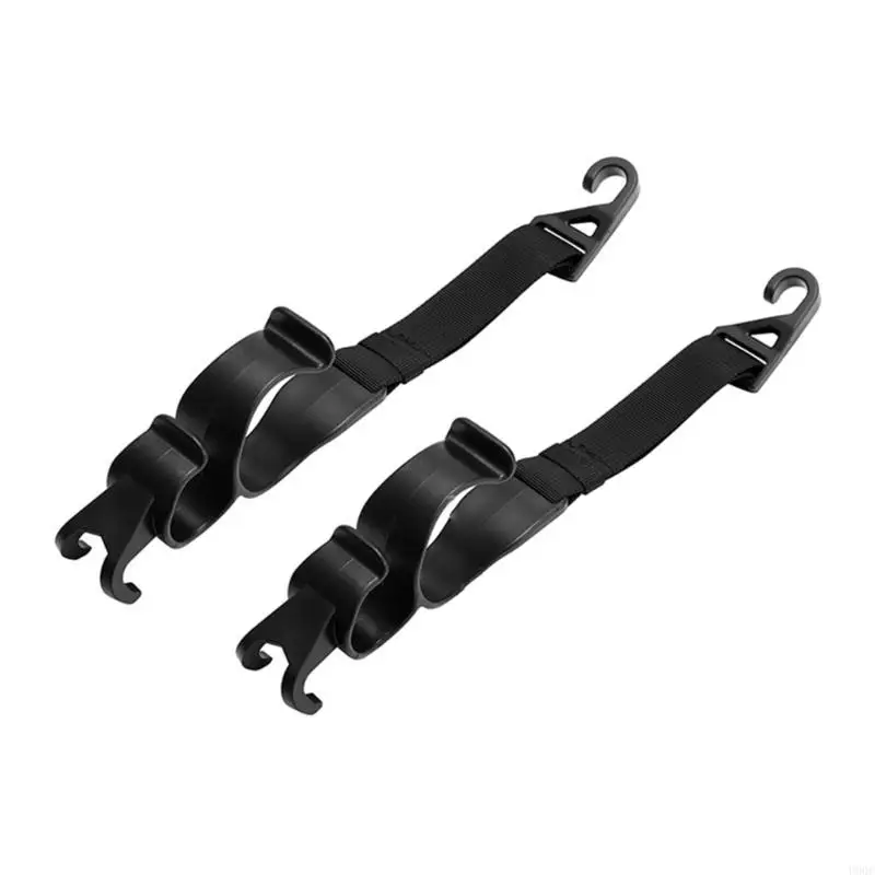 Headrest Hook for Car, Back Organizers Black Plastic Hangers Holder Hook, for Backpack Bag Umbrella New