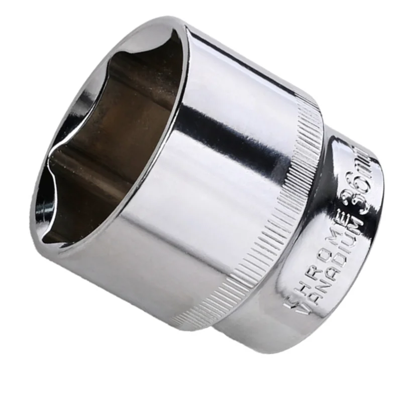 A88E-36Mm Hex Socket 6 Point Socket Bit For Ratchet Wrench Auto Repair Hand Tools With Rust-Proof Drive