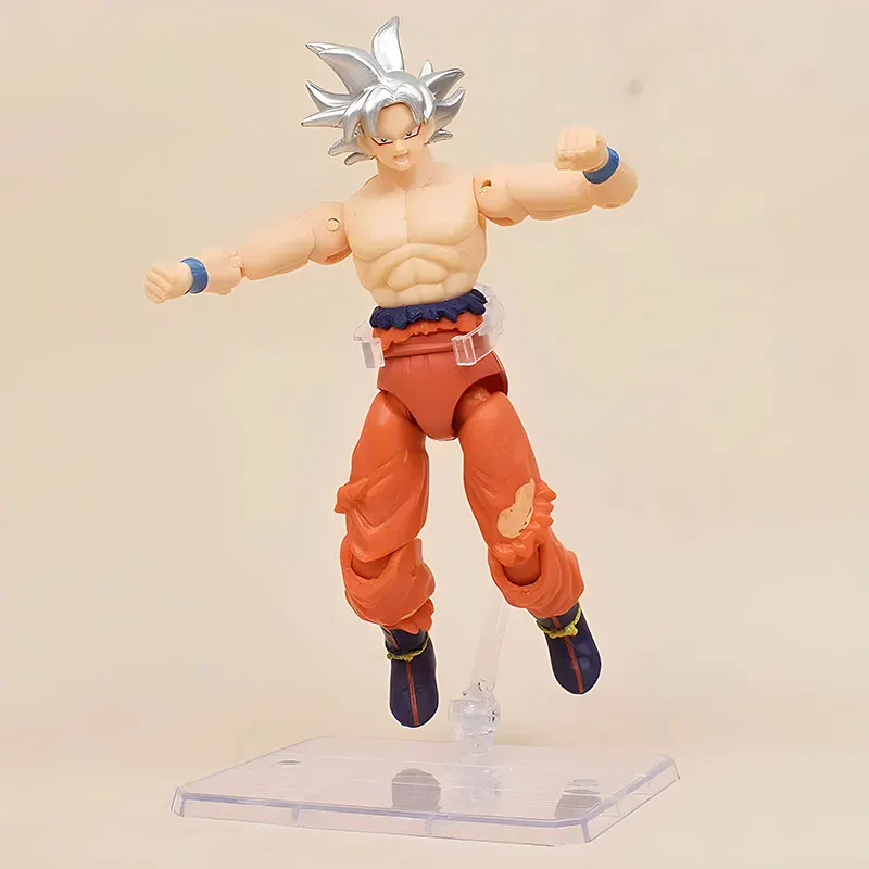 Dragon Ball Action Figure SHF Super Saiyan Anime Figurine Movable and Modifiable Doll Model Collection Toys Gifts