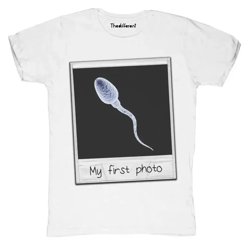 Nouveau T Shirt Fiammata Homme Mon Premi re Photo Id e Cadeau