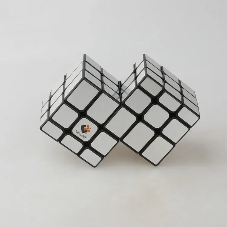 

[Wisdom] 3x3 Smooth Mirror Unequal-rectangular Siamese Cube Connected Cube Restricted Rotation Magic Children's Puzzle Cube