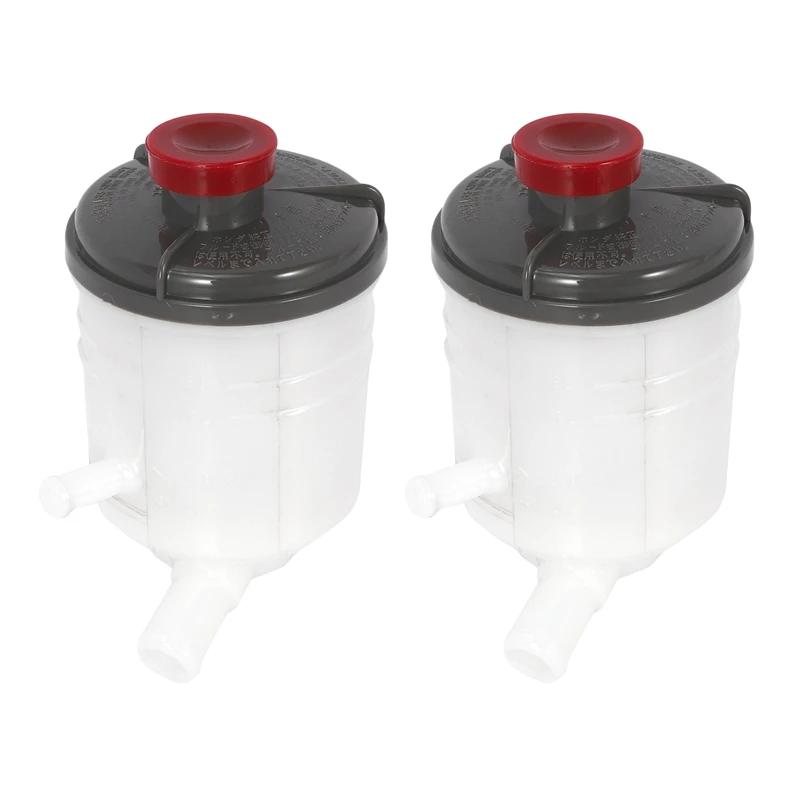 2X Power Steering Pump Fluid Reservoirs Oiler Oil Tank For Honda Civic 2006 2007 2008 2009 2010 2011 Fa1 53701-Snv-P01