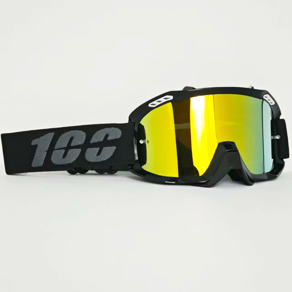 100 lenti ad alta definizione occhiali da sci da snowboard antivento antipolvere antisabbia tutto il giorno uomo donna moda occhiali sportivi all'aria aperta
