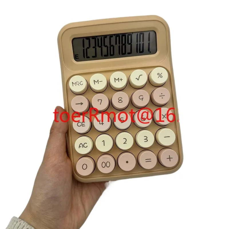 OEM Large 12-Bit Design Electronic Desktop Financial Calculator Calendar Function Color Large Office