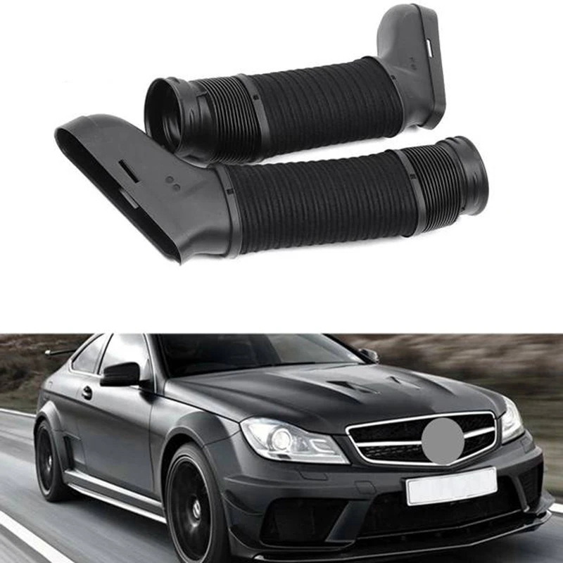 1 Pair Left & Right Air Intake Pipe for W168 W204 S204 W212 S212 A140 A190 A160 A210 C230 2720901382 2720901282