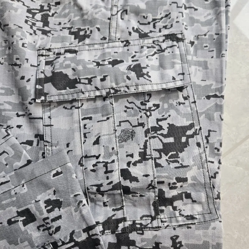 Pantaloni cargo tattici ACU Digital Camo da uomo Pantaloni uniformi da combattimento militari multitasche Attrezzatura softair stile urbano