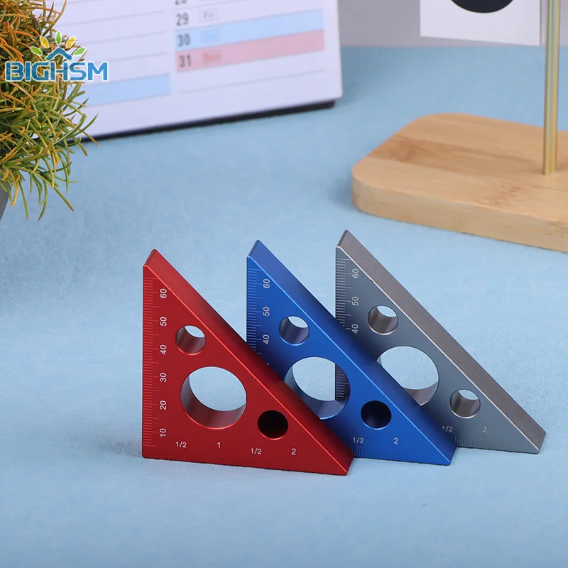 1Pcs Right Angle Marking Ruler Square Carpentry Professional Joinery Woodworking Carving Diy Tools Table Saw Accessories