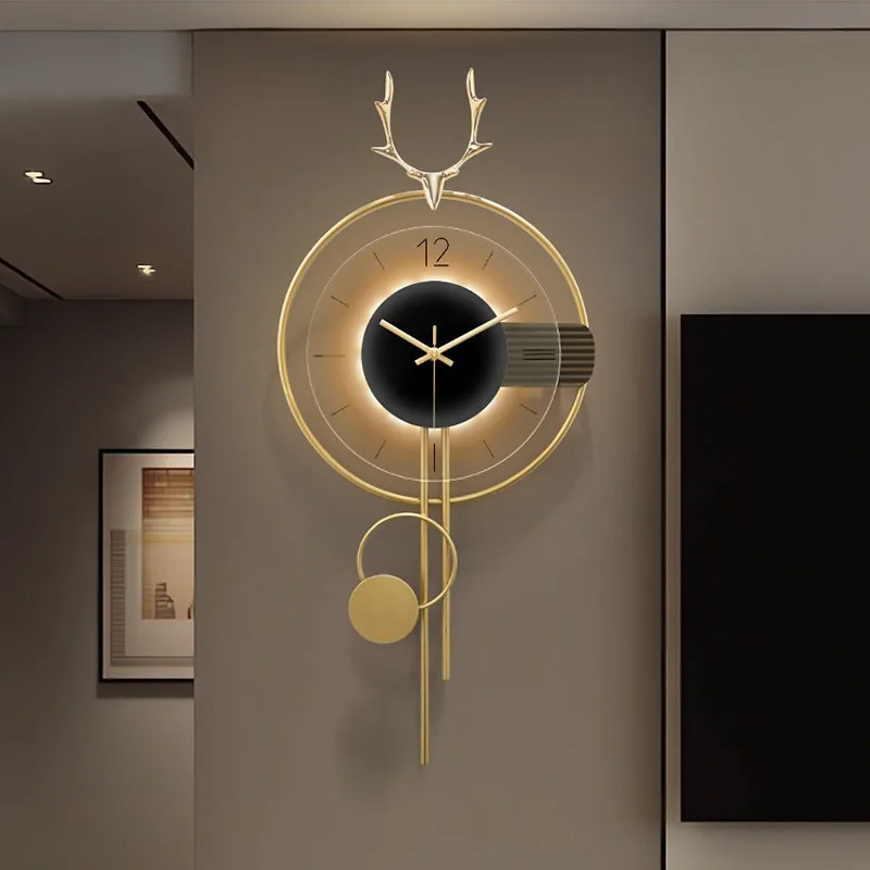 # Decor Classic Nordic Living Room Wall Clock Design Office Modern Minimalist Wall Clock Art Kitchen Big Size Home Decor Furnitu