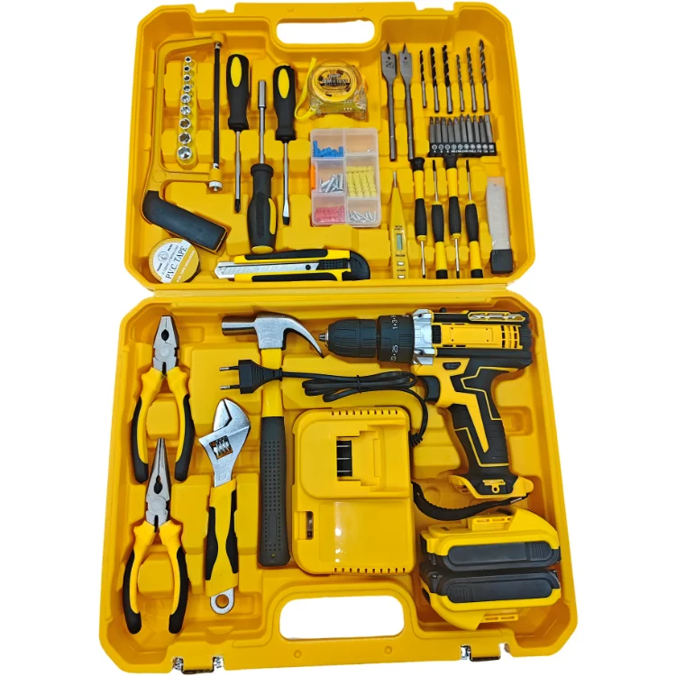 Produk unggulan 2025: Set Alat - Cordless Drill Driver ulasan dan harga