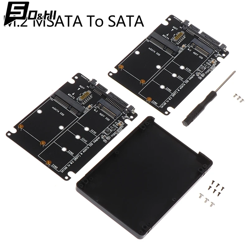 NGFF To SATA 3 External HDD Enclosure MSATA SSD Adapter M.2 SATA Protocol Adapter Board