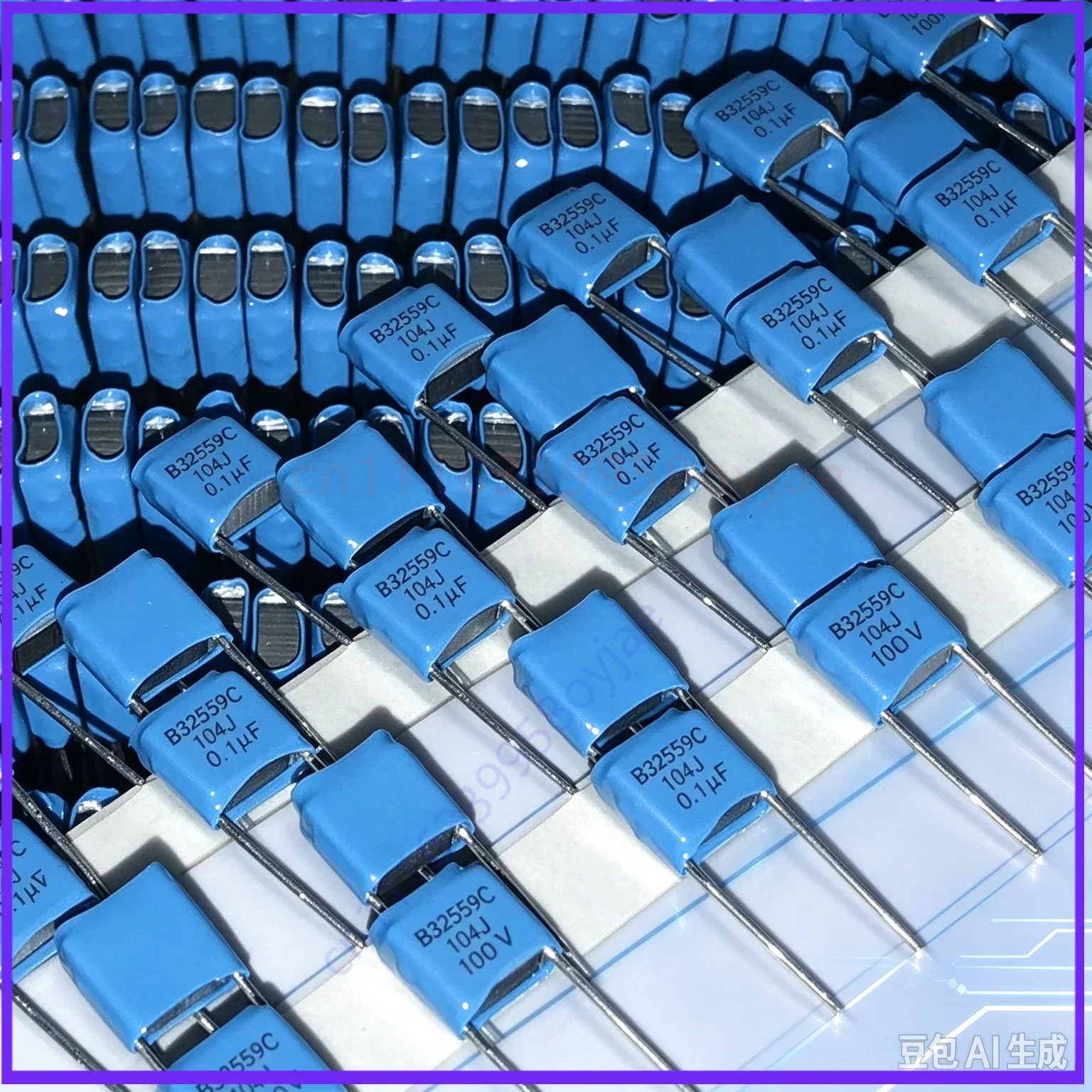 Original box for EPCOS Siemens B32559C 104J 0.1μF 100V Audio Capacitor  200pcs