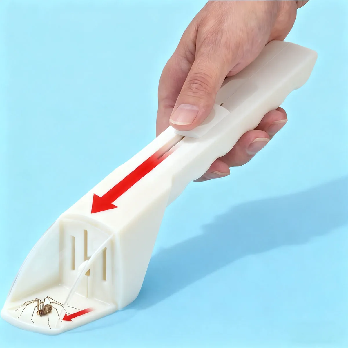 New Handheld Insect Catcher - Spider Catcher Bee Insect Gripper Pest Remover for Home Pests  Capture  Wasps Crickets Easy To Use