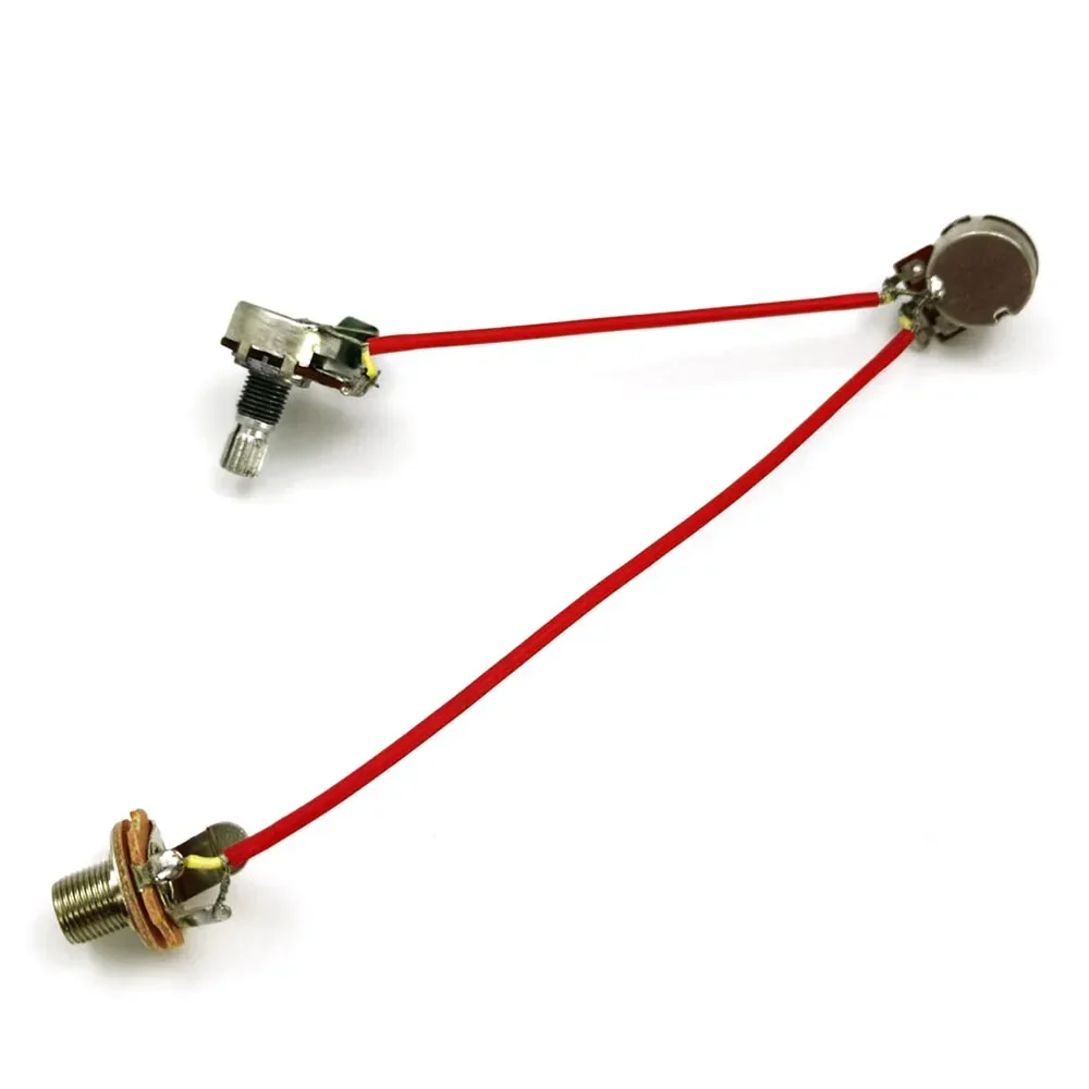 1V 1T Wiring Kits 3 Way 500K Wiring Harness Prewired Guitar Wiring Hareness for Electric Guitar Bass Repair Replacements